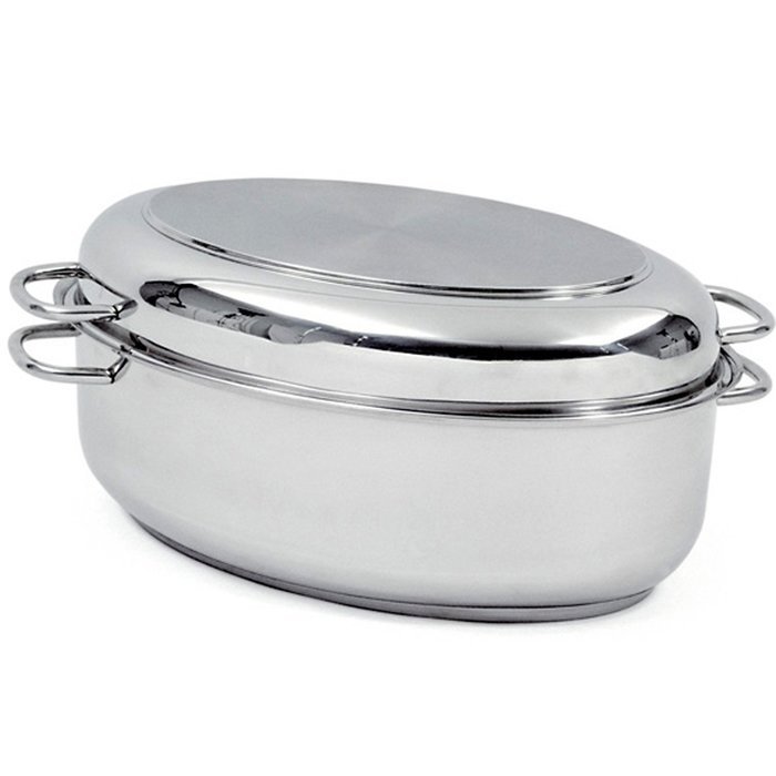 Norpro KRONA Stainless Steel 12 Quart Multi Roaster