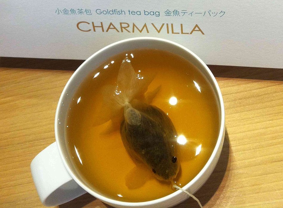 MINI GOLDFISH TEA BAGS (Taiwan Version) - Rose Black Flavor
