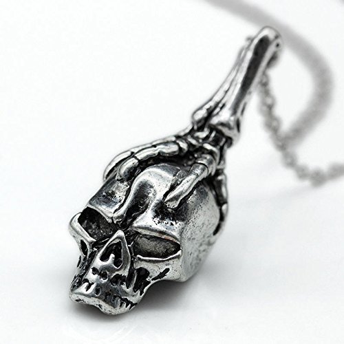 New Vintage Silver Skull Head Men's Pendant For Chain Necklace N3