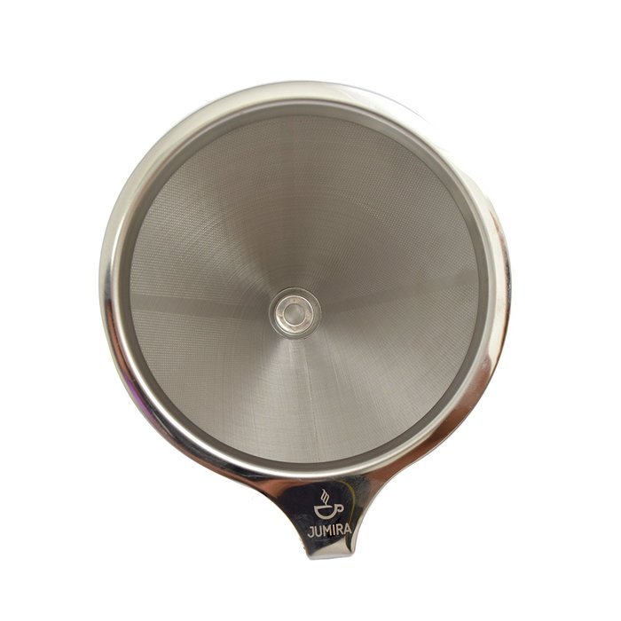Jumira Clever Coffee Dripper, Single Cup Coffee Maker, Reusable Stainless Steel Permanent Coffee Filter with Cup...