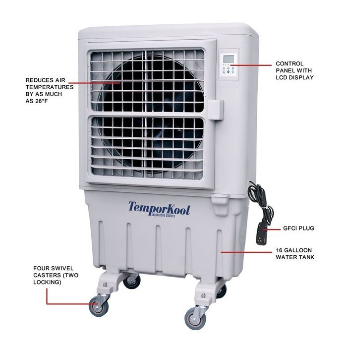 TemporKool Evaporative (Swamp) Cooler