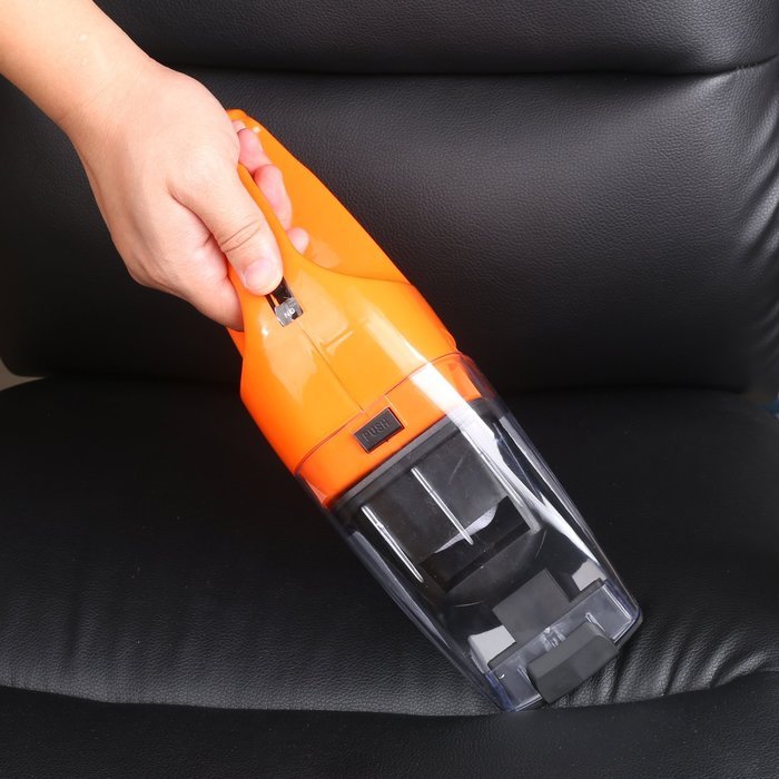 Car Vacuum Cleaner, XKTTSUEERCRR 120W 12V Lightweight Portable Mini Car Wet Dry Handheld Automotive Vacuum Cleaner