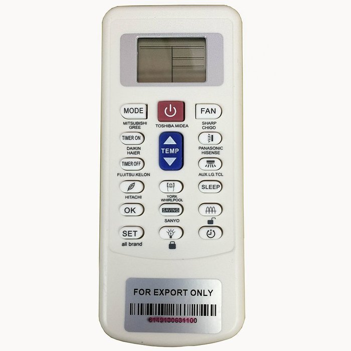 Compatible Remote Control for Sharp CRMC-A705JBEZ CRMC-A663JBEZ CV-10NH CV-13NH Air Conditioner