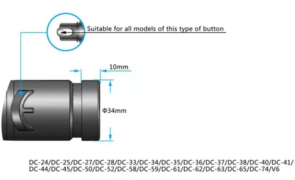 1.25inch Flexible Crevice Tool for all Vacuum Hoses Accepting 1 1/4"(32mm) inner Diameter Attachments 24.4inch... N2