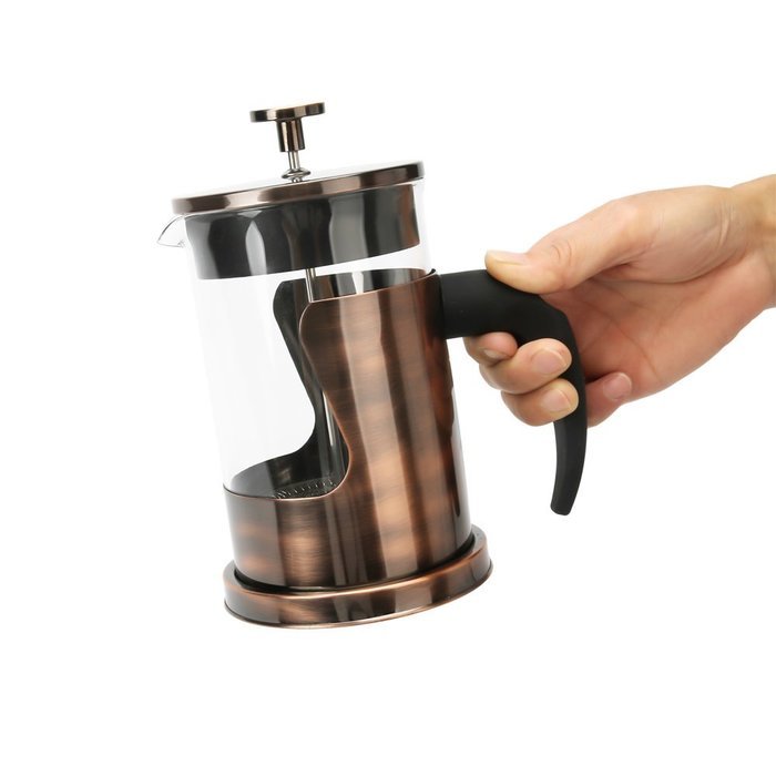 UBLISS Stainless Steel Teapot,Coffee French Pressure Pot (800ml) N3