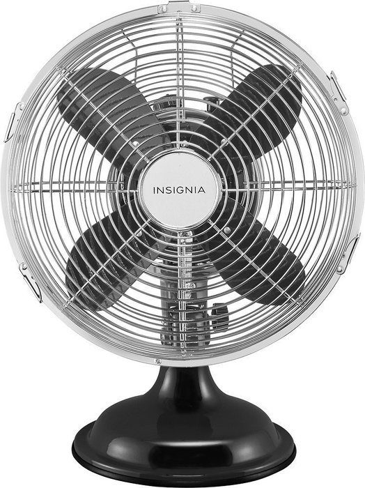 Insignia 10" Table Fan Black N4