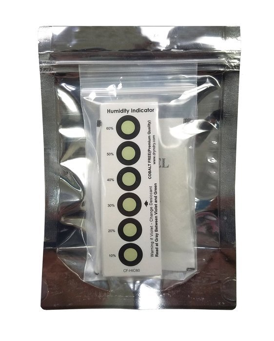 [15 Packs] Dry & Dry Premium Cobalt Free Humidity Indicator Cards(6 Spots) N4