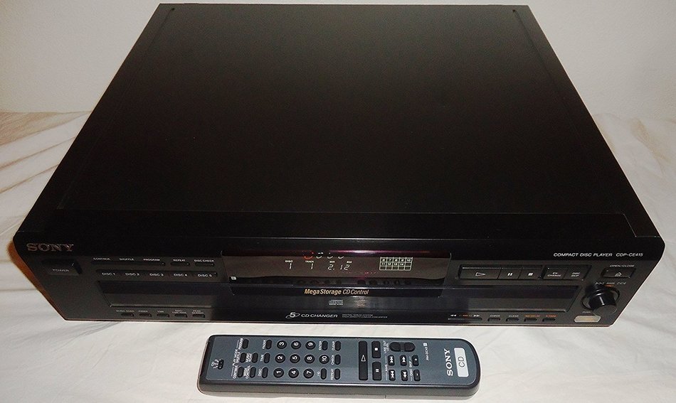 Sony CDP-CE415 5-Disc MegaStorage CD Changer
