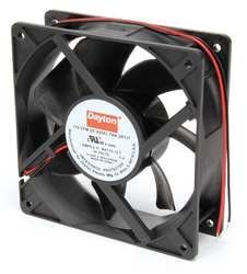 Dayton 2RTJ7 Axial Fan, 4 3/4 In Sq, 170 CFM, 24 V DC