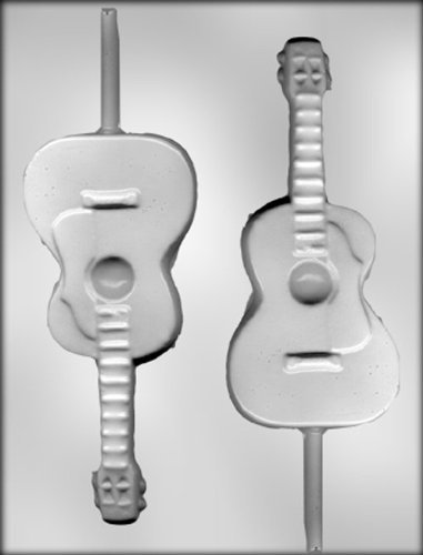 CK Products 6-3/8-Inch Guitar Sucker Chocolate Mold