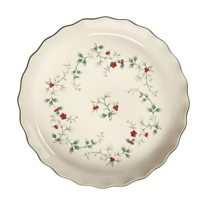 Pfaltzgraff Winterberry Baker Pie Dish, 11-Inch