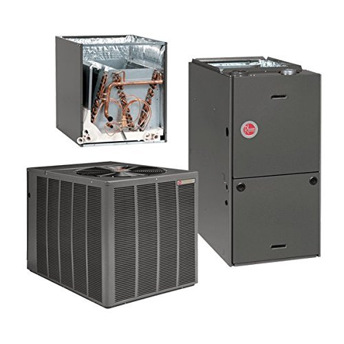 2 Ton 18 Seer Rheem / Ruud 50,000 Btu 80% Afue Gas System RASL024JEC -RCFNHM2417AC- RGPE05EBMKR