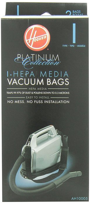 Hoover Type I HEPA Bag (2-Pack), AH10005 N4