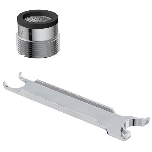 Danze DA613093N Tom Thumb Male Spray Faucet Aerated Kit with Laminar Flow Pattern, Chrome by Danze