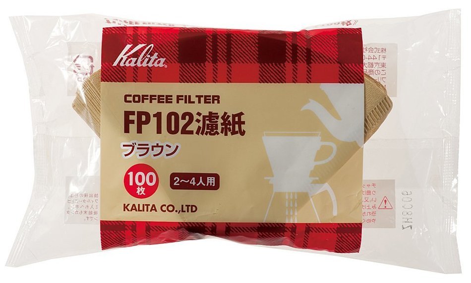 Kalita Coffee Filter (100 Papers) 2 sets for 2-4 Cups Dripper