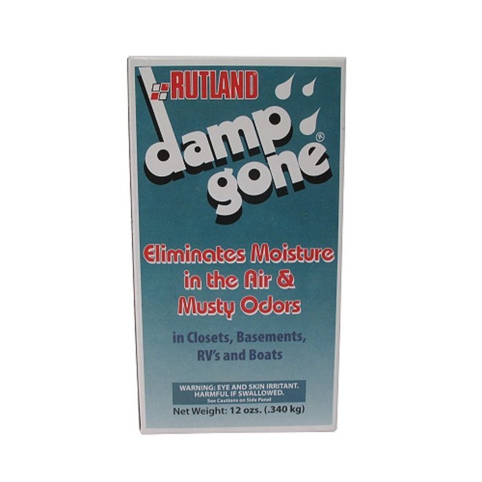 Rutland 620 Damp Gone Dehumidifier Reusable Moisture Absorber, 12-Ounce Bag