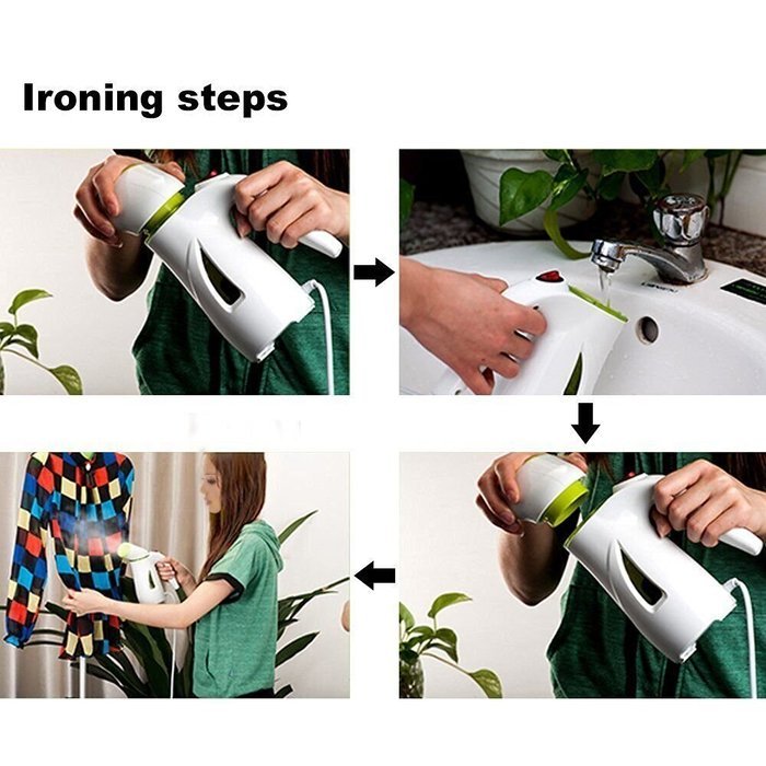 E-best Portable Mini Travel Garment Steamer with Travel Pouch N14
