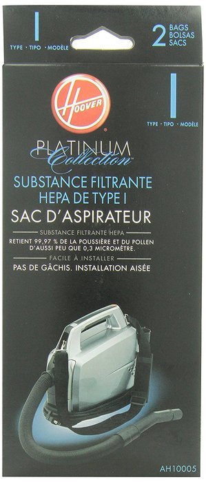 Hoover Type I HEPA Bag (2-Pack), AH10005 N5
