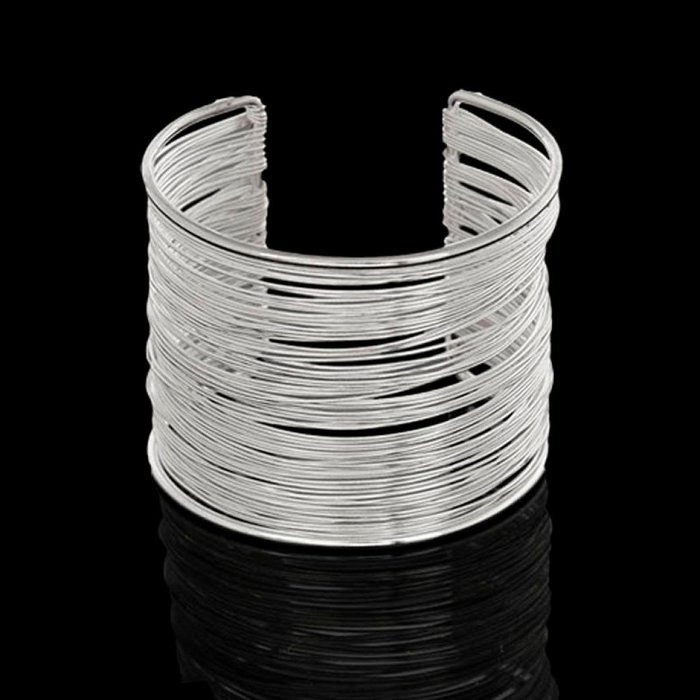 AutumnFall(TM) Fashion Women's Exaggerated Gypsy Plated gold bangles jewelry (Gold) N7