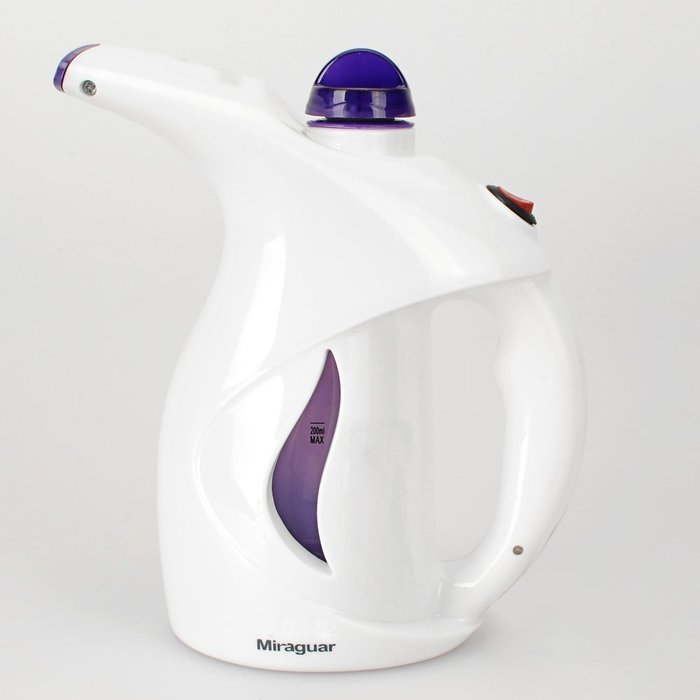 Miraguar MRG-3005C 200ML Fabric Steamer Garment Steamer Portable Steamer (White+Purple) N3