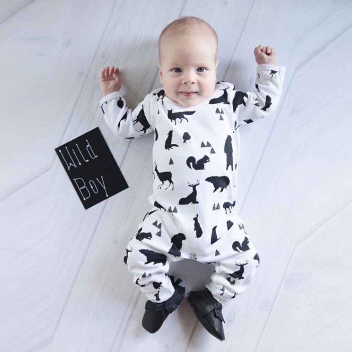 Unisex Baby Jumpsuit,Laimeng Newborn Infant Clothes Baby Boy Girl Tops ...