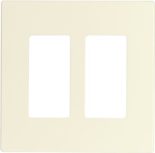 Eaton 9522DS-P ASPIRE Thermoplastic 2-Gang Screwless Mid-Size Wall Plate, Desert Sand by Eaton