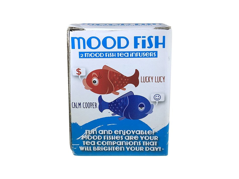 Blisslii "FISHING" TEA INFUSERS GIFT SET (Variety Pack of 2)! Premium quality 2 Colorful Mood Fish filters for... N2
