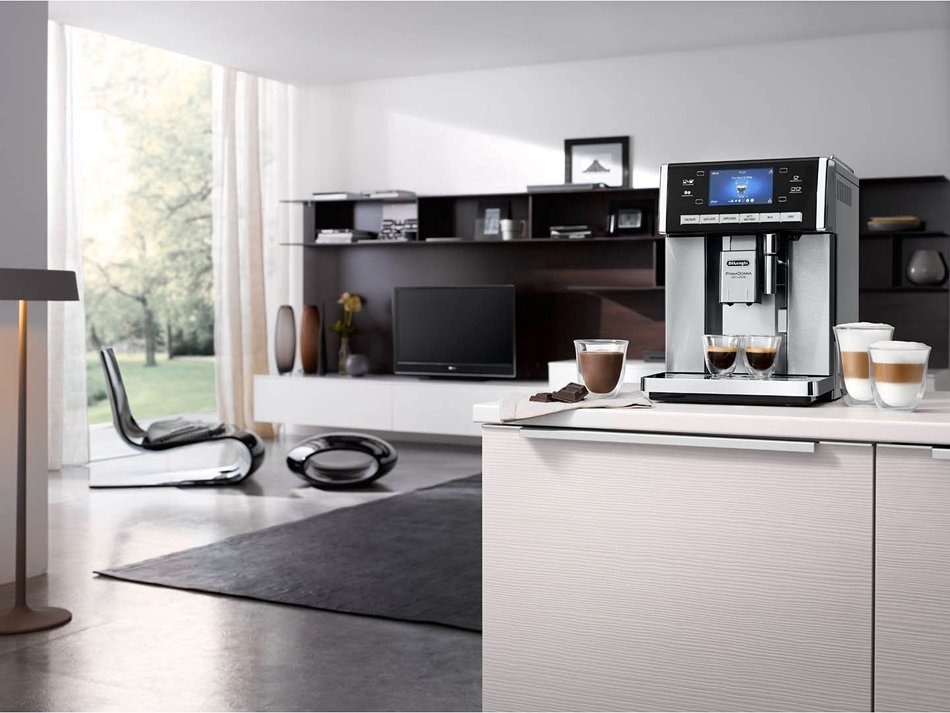 DeLonghi ESAM6900 PrimaDonna Exclusive Fully Automatic Espresso Coffee Machine with Auto Cappuccino Caffelatte... N2