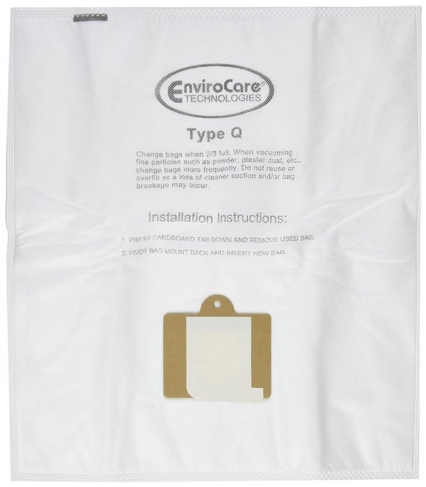 6 Kenmore HEPA Canister Type C, Q, 50558 50555 50557 Sears Anti-Allergen Vacuum Bags