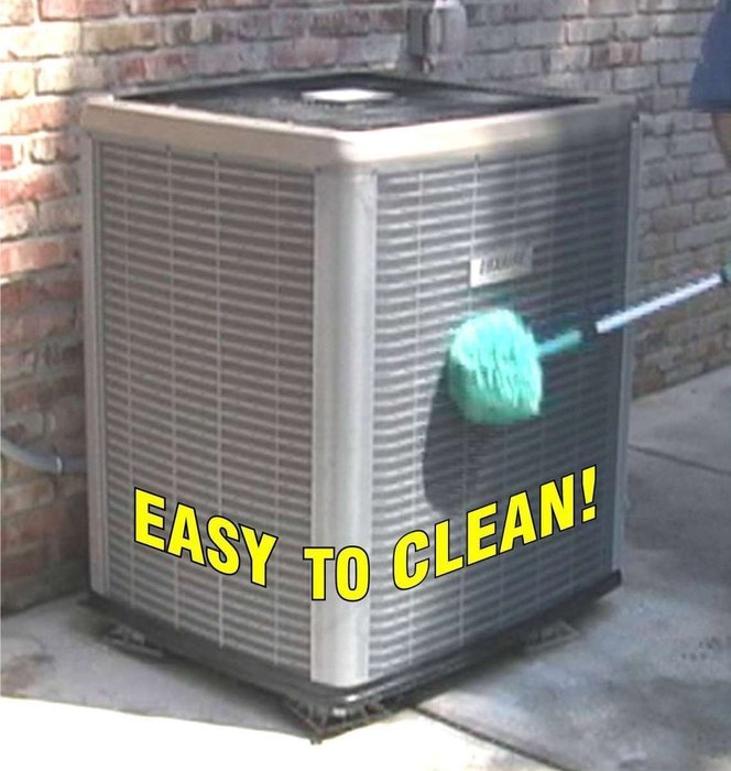Air Conditioner Protector Filter Screen - Condensor Maintenance Helps to Protect from Leaves, Animal Hair, and...