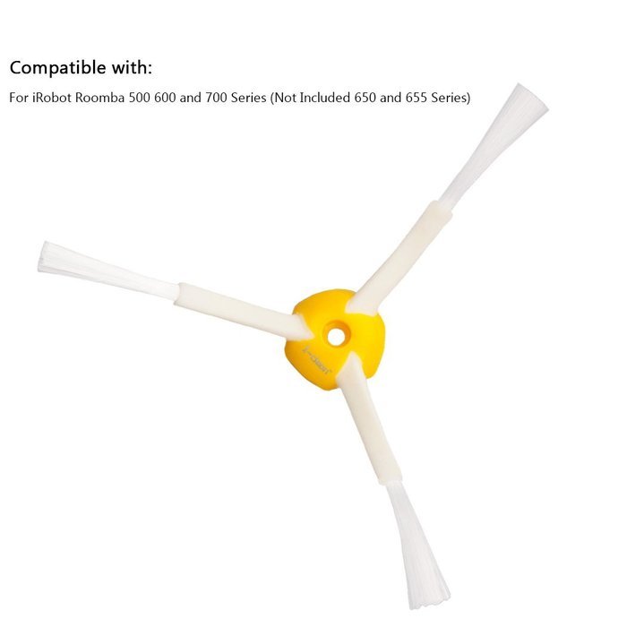 I-clean for iRobot Roomba Vacuum Cleaner Parts[8 Packs], Replacement Brushes for Roomba 770, 780, 650, 790, 560 N5