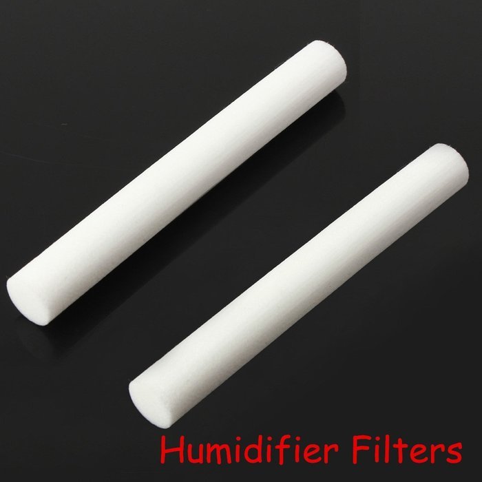 2pcs USB Humidifier Cotton Sliver Stick Cup Air Humidifier Replacement Filters N6