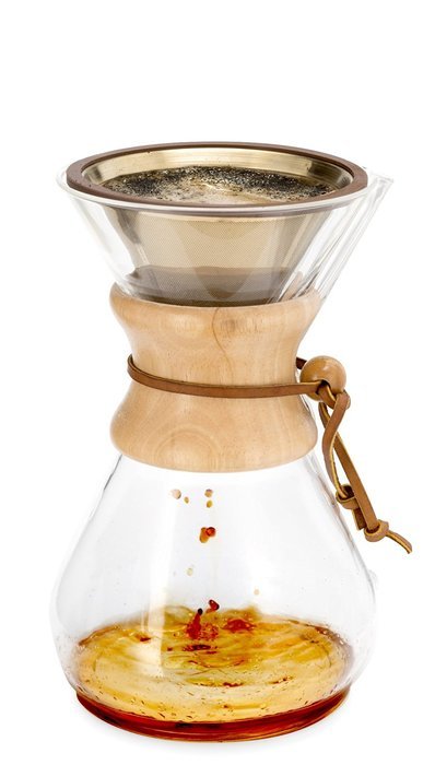 Osaka, Titanium Coated, Gold Pour Over Cone Dripper, Reusable Stainless Steel Coffee Filter for Osaka, Chemex,... N2