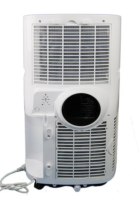 Global Air NPA1-08C 8000 BTU Portable Air Conditioner, Medium, White