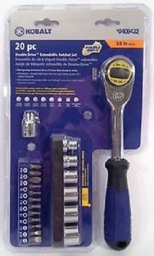 Kobalt Double-drive 20 Pc Set # 0409432 by Kobalt