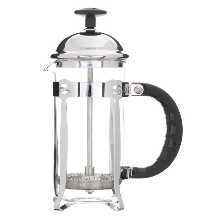 G&H Tea Services 2-Cup Chantilly Tea Press, Chrome