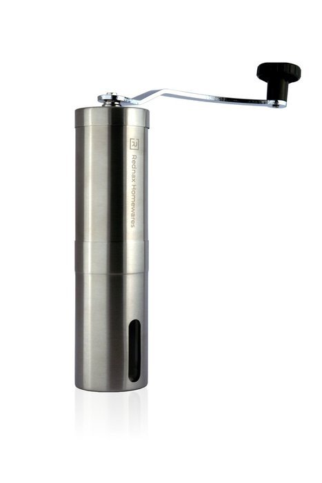Rednax Homewares Manual Coffee Grinder for Pour Over, French Press, Espresso & Drip Coffee Brewing - Stainless... N2