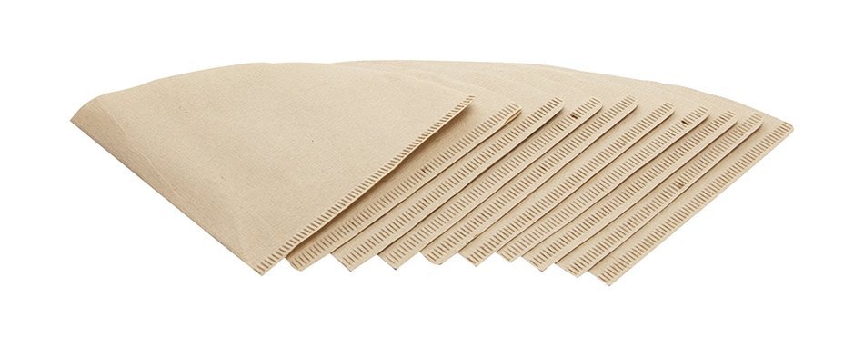 Harold Import Company HIC Pour-Over Disposable Coffee Filters Brews 2 to 6-Cups, Brown