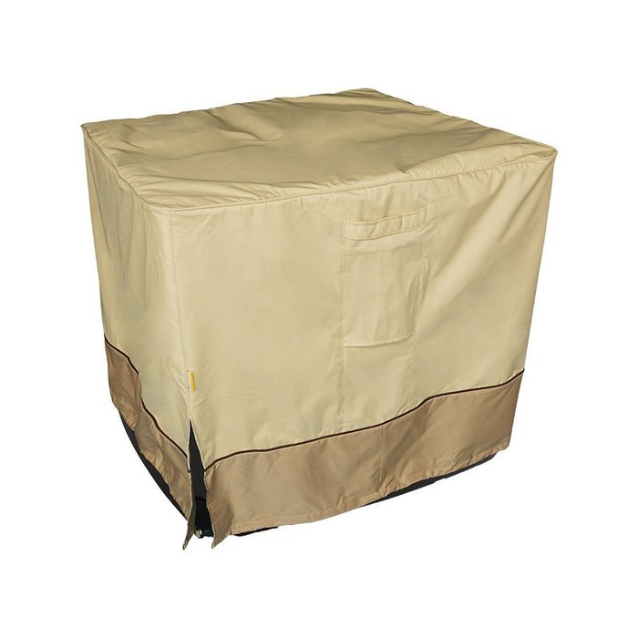 Summates Air Conditioner Cover (Round),Tan N5