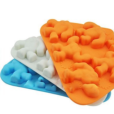Sher Wendigo Ice Mould Silicone Ice Cubes Tray Pudding Jelly Mold (Random Color)
