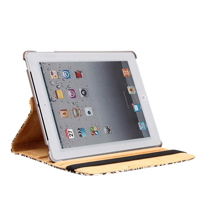 TOPCHANCES Modern Smart Cover Case for iPad 2 3 4 with Auto Sleep/Wake Function and 360 Degree Rotating Stand-... N9