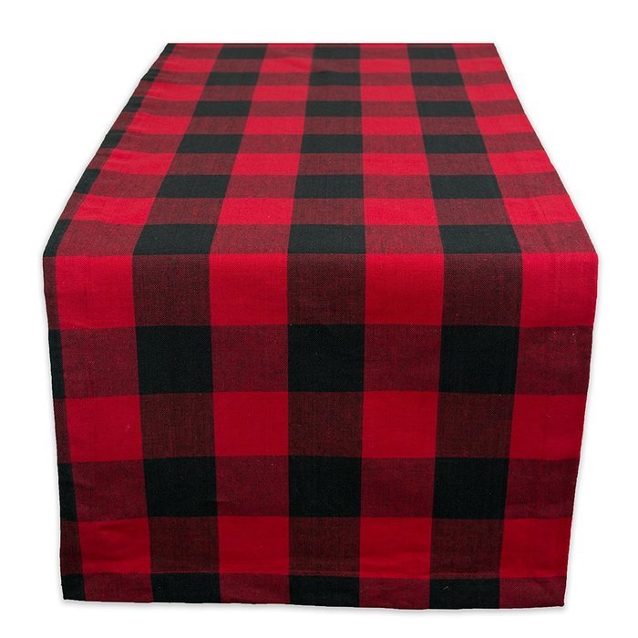 DII Christmas Holiday Holly Jolly Plaid Napkin, Set of 6 N42