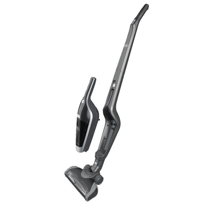 Black+Decker HSV520J01 18V Lithium Cordless 2-N-1 Stick and Hand Vacuum, Titanium N2