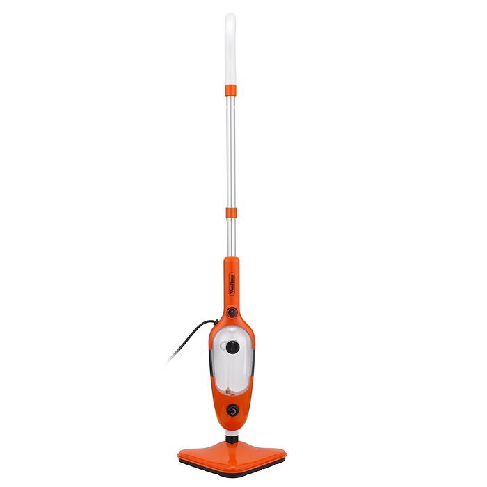 VonHaus 10 in 1 Upright and Handheld Steam Mop Cleaner with 2 Microfiber Pads and Multiple Attachments N6
