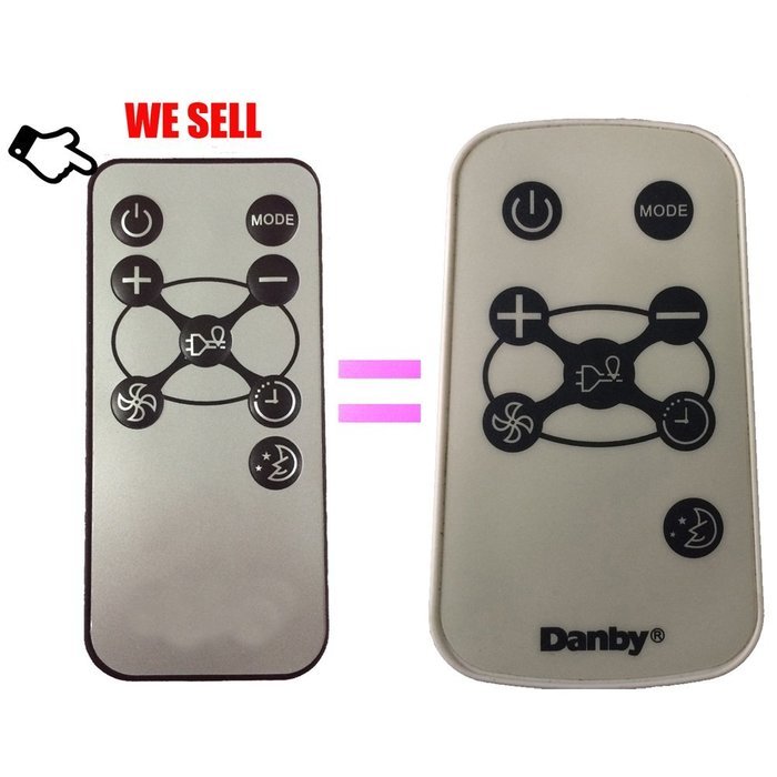 Replacement for Danby Air Conditioner Remote Control R15B ( R15A R15C) Works for DAC10011E DAC12010E DAC12011E... N3