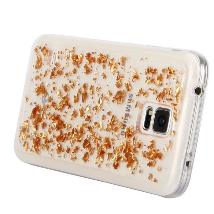 Galaxy S5 Neo Case,Galaxy S5 Case,ikasus Ultra Thin Clear Crystal Bling Shiny Giltter Rhinestone Clear Rubber... N12