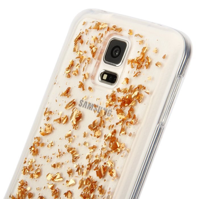 Galaxy S5 Neo Case,Galaxy S5 Case,ikasus Ultra Thin Clear Crystal Bling Shiny Giltter Rhinestone Clear Rubber... N13