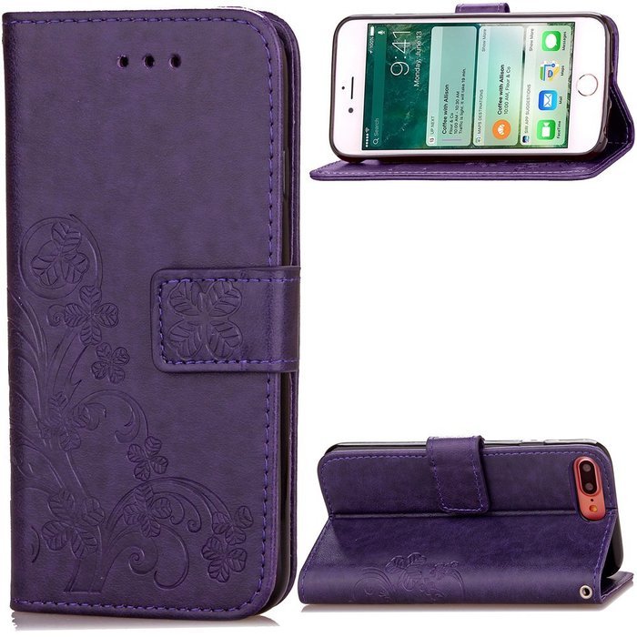 iPhone 7 Plus Case, iPhone 7 Plus Wallet Case,PHEZEN Cute Bear Don't Touch My Phone Design PU Leather Wallet Case... N22