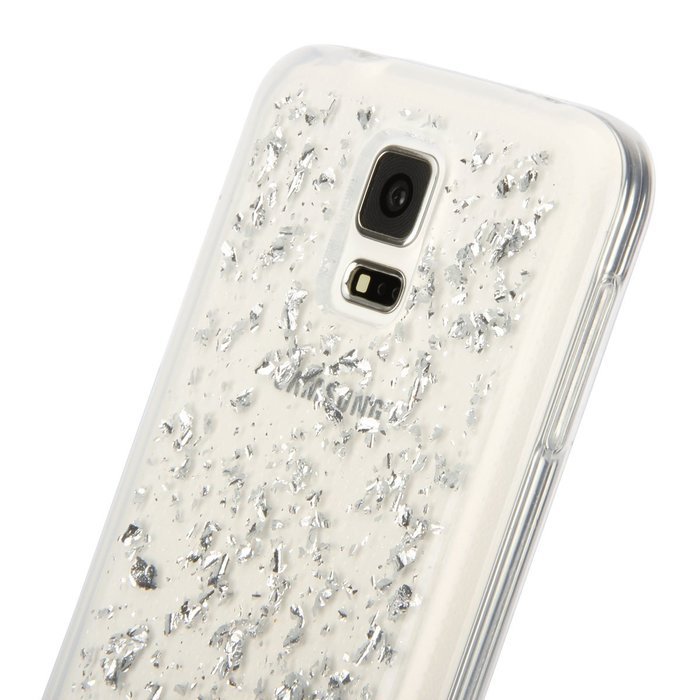 Galaxy S5 Neo Case,Galaxy S5 Case,ikasus Ultra Thin Clear Crystal Bling Shiny Giltter Rhinestone Clear Rubber... N22