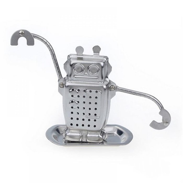 GOOTRADES Robot Hanging Tea Leaf Infuser Infuser Steel Strainer Herbal Spice Filter